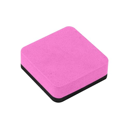LOSVIP # Whiteboard-Radiergummi, Trockenradierer, Tafelradierer, Trockenradierer für Whiteboards, Whiteboard-Radiergummis für im Klassenzimmer, 8 Farben, quadratisch, 5,1 x 5,1 x 2,1 (Pink, One Size) von LOSVIP