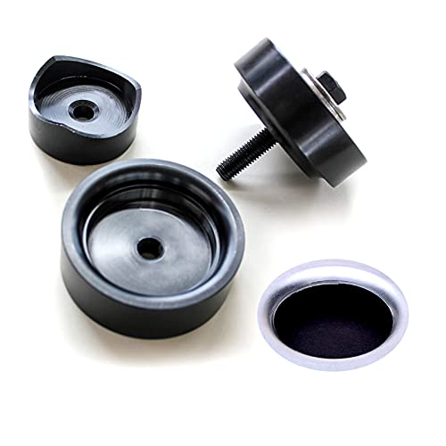 LOUDERLUN Stanz- und Schlagwerkzeug, Dimple Plate Matrizen, Schwarz, Größen 3,8 cm LOUDERLUN Stanz- und Schlagwerkzeug, Dimple Plate Matrizen, Schwarz, Größen 3,8 cm von LOUDERLUN