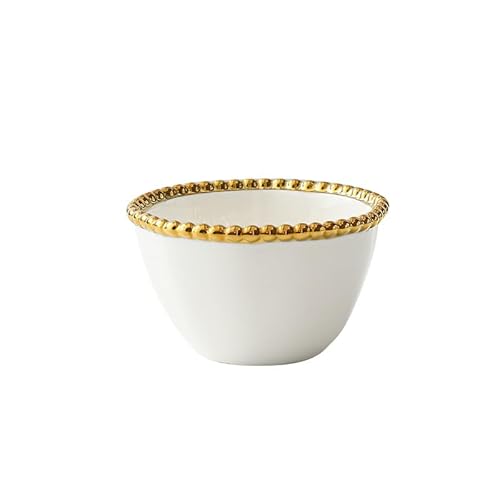 LOUIE SILNA Ölschale, Rundes Rührschüssel-Set, Keramik-Dipschalen, Geeignet Für Müsli, Vorspeisen, Desserts, Salat (10,2-1pcs cm) von LOUIE SILNA