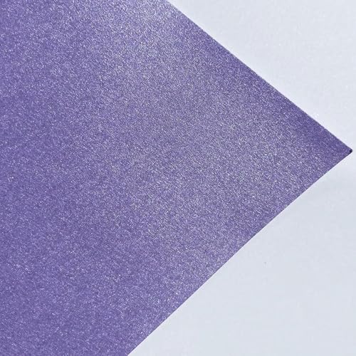 100 Blatt quadratisches Origami-Papier, 10 cm, 15 cm, glänzend, 1 Seite, farbiges Juwelen-Perlen-Schimmer-Metallic-Papier von LOUKEKE