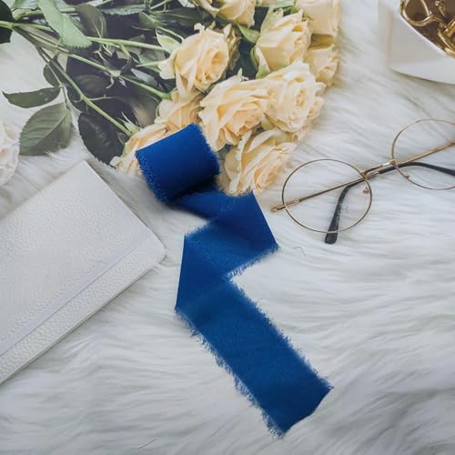 LOUKEKE 1 Rolle Rosen Spitzenband Cinta Chiffon Seidenband Blumen Hochzeitsspitze für Krawatten Handgemachte zerrissene Blumenstrauß-Wrap-Dekoration LOUKEKE 1 Rolle Rosen Spitzenband Cinta Chiffon Seidenband Blumen Hochzeitsspitze für Krawatten Handgemachte zerrissene Blumenstrauß-Wrap-Dekoration von LOUKEKE