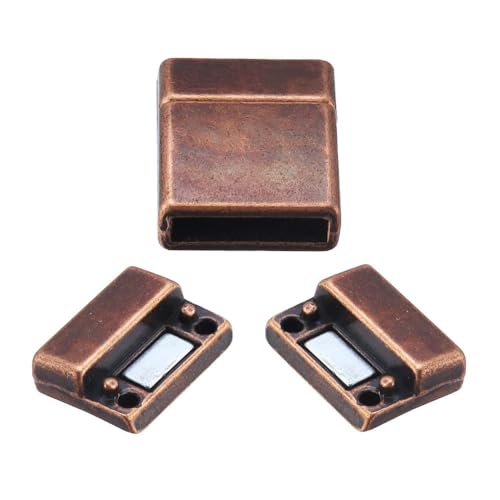 LOUKEKE 10 Stück/Lot Legierung Magnetverschlüsse Schnalle Anschlüsse Halskette Endverschluss für Armband DIY Schmuckherstellung Lot Zubehör von LOUKEKE