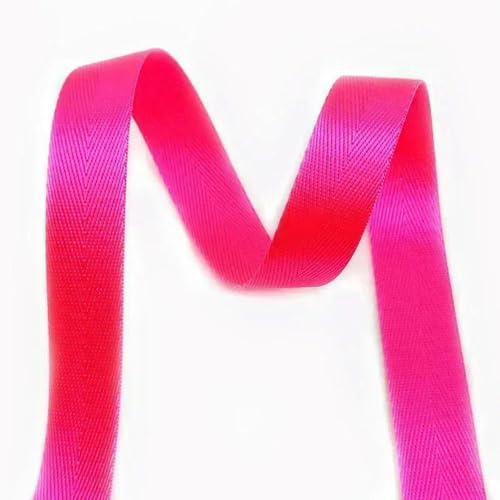 LOUKEKE 10 m (20–50 mm) Nylon-Gurtband dekorative Bänder für Taschengurte Bekleidungsbesätze Zopfband DIY-Nähzubehör von LOUKEKE