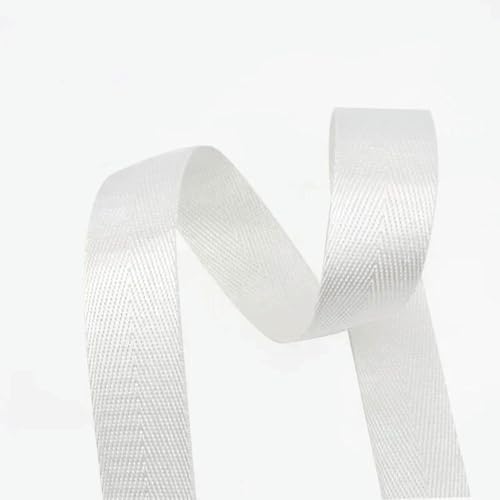 LOUKEKE 10 m (20–50 mm) Nylon-Gurtband dekorative Bänder für Taschengurte Bekleidungsbesätze Zopfband DIY-Nähzubehör von LOUKEKE