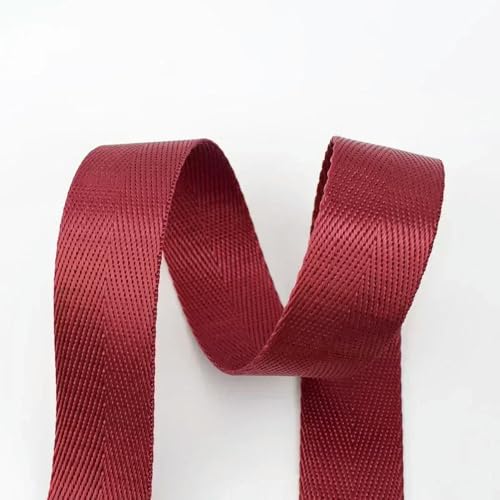 LOUKEKE 10 m 1 mm Dickes 25 mm Nylon-Gurtband Rucksackgurtband Sicherheitsgurt DIY-Taschenbindung Stoff Nähzubehör LOUKEKE 10 m 1 mm Dickes 25 mm Nylon-Gurtband Rucksackgurtband Sicherheitsgurt DIY-Taschenbindung Stoff Nähzubehör von LOUKEKE