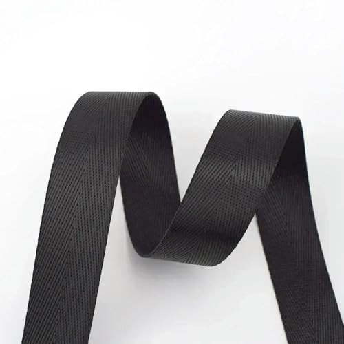 LOUKEKE 10 m 1 mm Dickes 25 mm Nylon-Gurtband Rucksackgurtband Sicherheitsgurt DIY-Taschenbindung Stoff Nähzubehör LOUKEKE 10 m 1 mm Dickes 25 mm Nylon-Gurtband Rucksackgurtband Sicherheitsgurt DIY-Taschenbindung Stoff Nähzubehör von LOUKEKE
