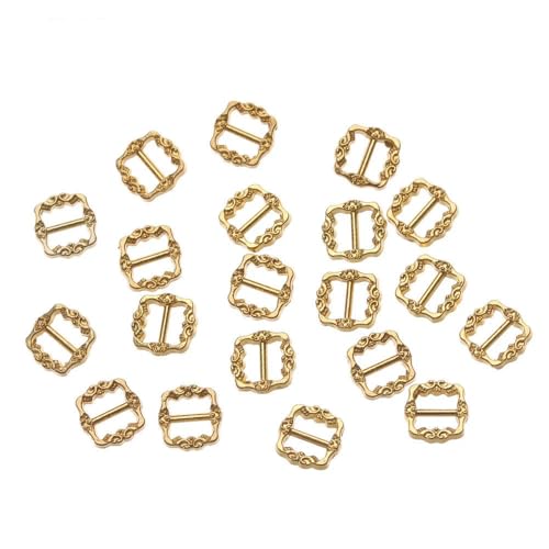 LOUKEKE 100 STÜCKE Mini Ultra-kleine DIY Puppe Knopf Tri-Glide Muster Gürtelschnalle Puppe Taschen Schnallen LOUKEKE 100 STÜCKE Mini Ultra-kleine DIY Puppe Knopf Tri-Glide Muster Gürtelschnalle Puppe Taschen Schnallen von LOUKEKE