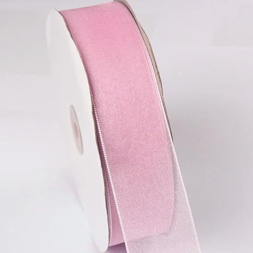 LOUKEKE 100 Yards/Rolle Ripsband-Satin für Hochzeits- Weihnachts- und Partydekorationen DIY-Bogen-Bastelbänder Kartenverpackungszubehör LOUKEKE 100 Yards/Rolle Ripsband-Satin für Hochzeits- Weihnachts- und Partydekorationen DIY-Bogen-Bastelbänder Kartenverpackungszubehör von LOUKEKE