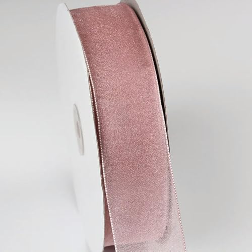 LOUKEKE 100 Yards/Rolle Ripsband-Satin für Hochzeits- Weihnachts- und Partydekorationen DIY-Bogen-Bastelbänder Kartenverpackungszubehör LOUKEKE 100 Yards/Rolle Ripsband-Satin für Hochzeits- Weihnachts- und Partydekorationen DIY-Bogen-Bastelbänder Kartenverpackungszubehör von LOUKEKE