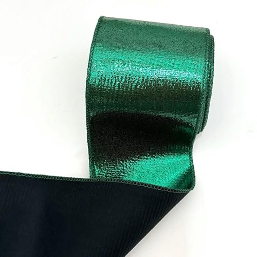 LOUKEKE 25 Yards DIY 75 mm Weiches metallisch glänzendes Band mit Schlosskante für Bastelbedarf Nähzubehör von LOUKEKE
