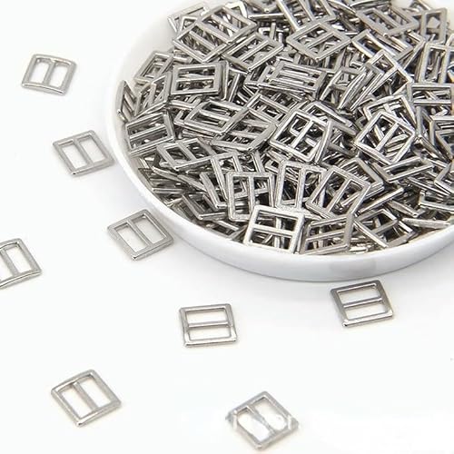 LOUKEKE 3-6mm Mini Knöpfe Ultra-kleine Metallknöpfe Gürtelschnalle Puppentaschen Schuhe DIY Puppenknopf von LOUKEKE