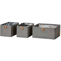 LOVE !T STORE !T Premium Aufbewahrungskörbe-Set grau LOVE !T STORE !T Premium Aufbewahrungskörbe-Set grau von LOVE !T STORE !T