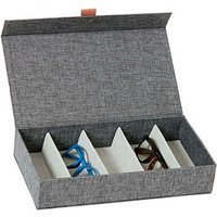 LOVE !T STORE !T Premium Brillenbox grau 30,0 x 17,0 x 6,0 cm von LOVE !T STORE !T