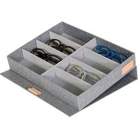 LOVE !T STORE !T Premium Brillenbox grau 32,0 x 25,0 x 5,5 cm von LOVE !T STORE !T