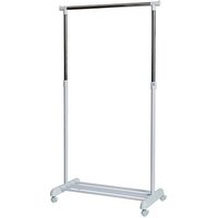 LOVE !T STORE !T Rollgarderobe 670148 weiß Metall ohne Haken 84,0 x 101,0 - 165,0 cm von LOVE !T STORE !T