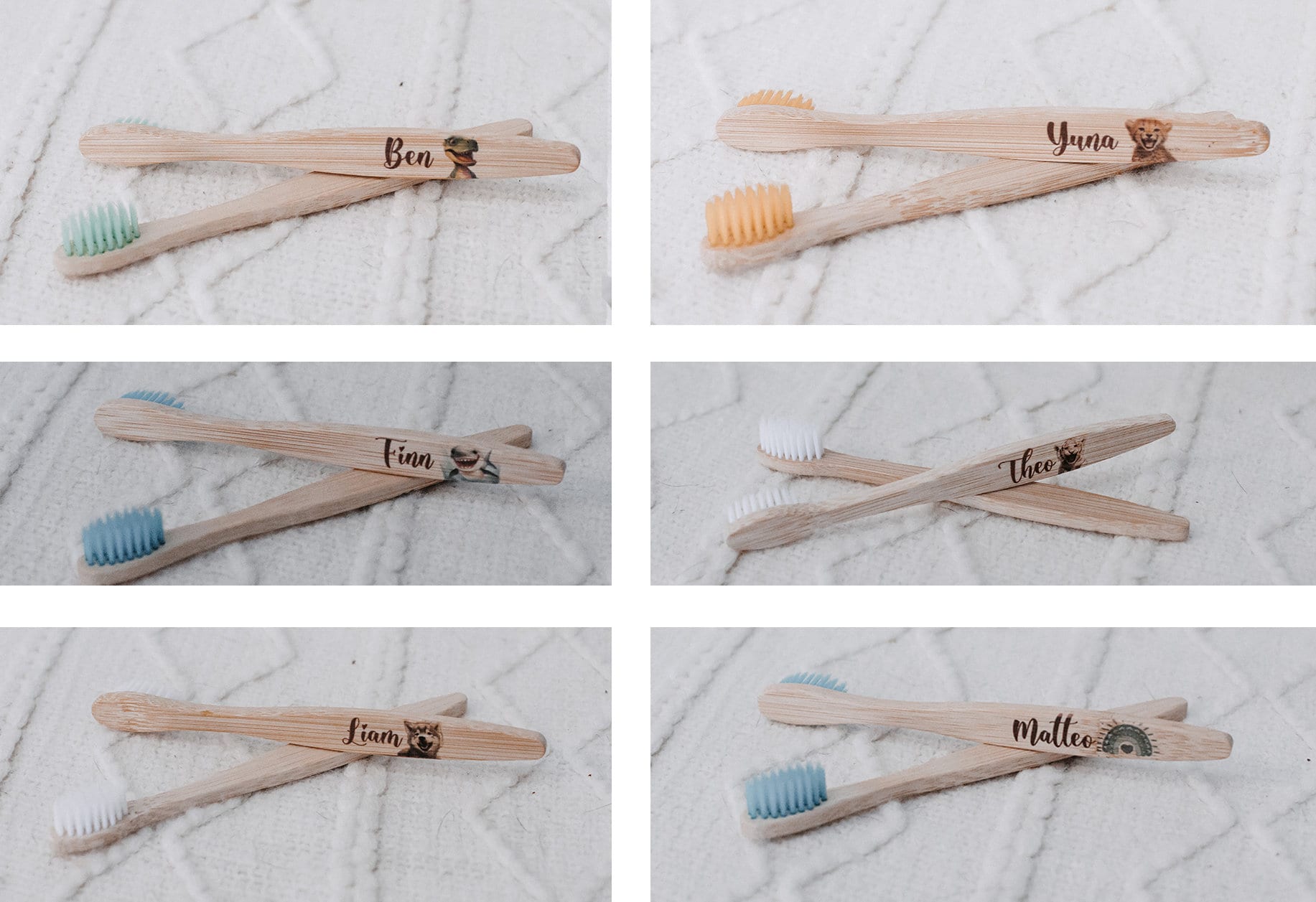 Personalisierte Bambuszahnbürste Für Kinder, Kinderzahnbürste Mit Name Personalisierte Bambuszahnbürste Für Kinder, Kinderzahnbürste Mit Name von LOVELYWILDMOMENTSDE