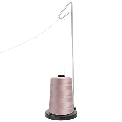 LOVEMETOO Garn für Nähmaschine, einzigartiges Nähgarn mit abnehmbarer Basis, Spule, einfacher Garnhalter mit Basis, für Sergernähmaschine, Stickerei, Quilten von LOVEMETOO