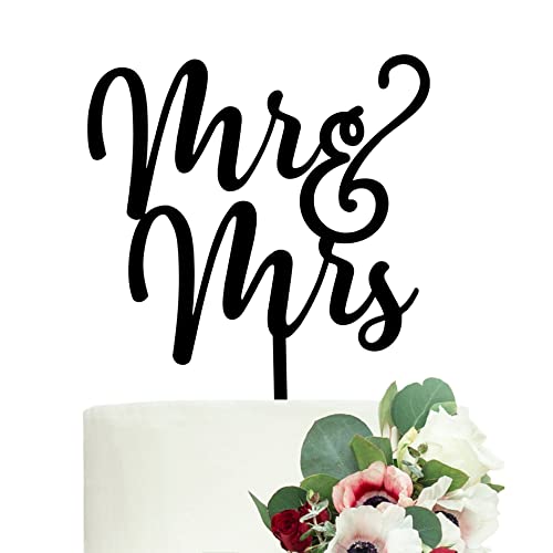 LOVENJOY Cake Topper Hochzeit Mr Mrs Tortenstecker Schwarz Acryl Mr & Mrs hochzeitstorte deko, in Geschenkbox LOVENJOY Cake Topper Hochzeit Mr Mrs Tortenstecker Schwarz Acryl Mr & Mrs hochzeitstorte deko, in Geschenkbox von LOVENJOY