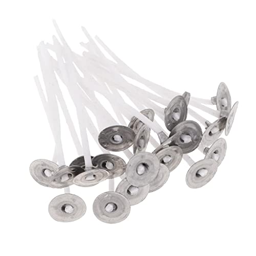 LOVIVER 100 Stück Reine Weiße Baumwollkerze Dochte für Die Herstellung von Kerzen zu Hause, Weiß, 5.5cm LOVIVER 100 Stück Reine Weiße Baumwollkerze Dochte für Die Herstellung von Kerzen zu Hause, Weiß, 5.5cm von LOVIVER