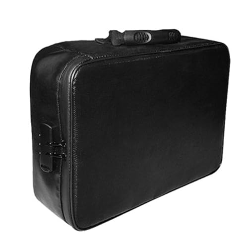 LOVIVER, Organizer-Box mit Schloss, Aktenaufbewahrungskoffer, erweiterbarer Aktenordner für unterwegs, Style B LOVIVER, Organizer-Box mit Schloss, Aktenaufbewahrungskoffer, erweiterbarer Aktenordner für unterwegs, Style B von LOVIVER