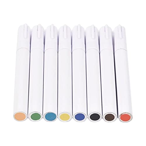 LOVIVER 8 Teiliges Unterglasur Marker Set, Permanent Glasierter Schreib Malstift von LOVIVER