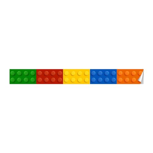 LOVIVER Bausteine Wandaufkleber Abschlüsse der Wallentziehung, Multifunktional, DIY, Dekorationskunstdekor für Wohnzimmer Kinderzimmer LOVIVER Bausteine Wandaufkleber Abschlüsse der Wallentziehung, Multifunktional, DIY, Dekorationskunstdekor für Wohnzimmer Kinderzimmer von LOVIVER