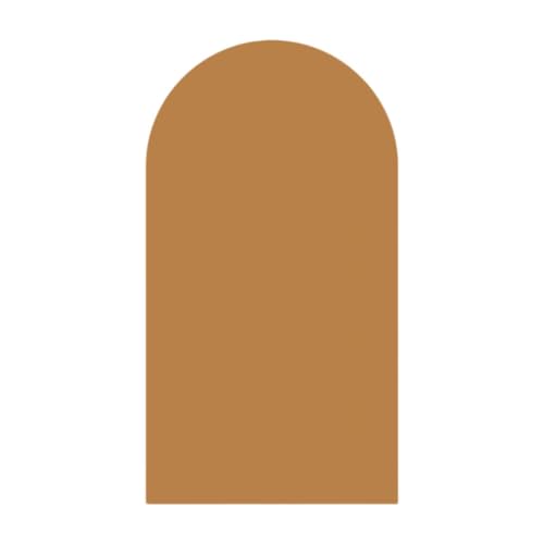 LOVIVER Bogenwand Aufkleber Boho Arch Wall Aufkleber Moderne PVC Tapete Kunst Wandbild für Esszimmer Innen- und Deckbord -Büroschule, Braun von LOVIVER
