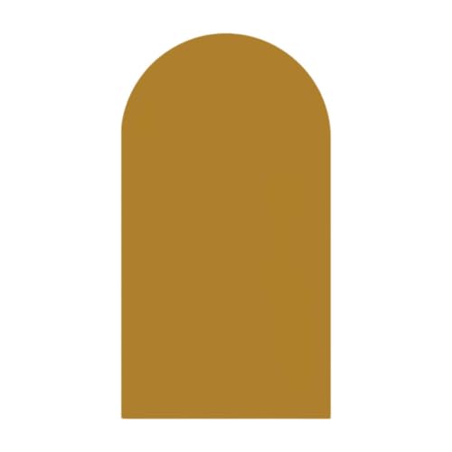 LOVIVER Bogenwand Aufkleber Boho Arch Wall Aufkleber Moderne PVC Tapete Kunst Wandbild für Esszimmer Innen- und Deckbord -Büroschule, Khaki von LOVIVER