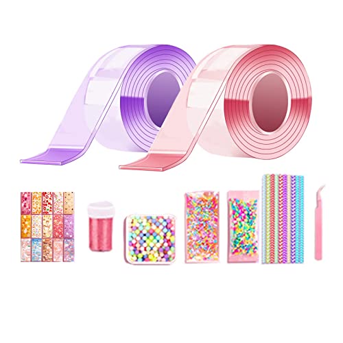 LOVIVER Bubble Blowing Doppelseitiges Klebeband Klebeband DIY Crafting Wasserdichtes Montageband Multifunktional für Erwachsene Kinder Sensorisches Spielzeug, 2 STÜCKE Rosa Viol LOVIVER Bubble Blowing Doppelseitiges Klebeband Klebeband DIY Crafting Wasserdichtes Montageband Multifunktional für Erwachsene Kinder Sensorisches Spielzeug, 2 STÜCKE Rosa Viol von LOVIVER