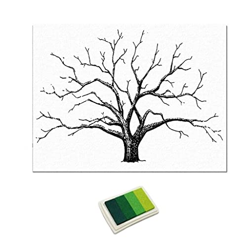 LOVIVER DIY Fingerabdruck Hochzeitsbaum Gästebuch Hochzeitsdeko, Grün LOVIVER DIY Fingerabdruck Hochzeitsbaum Gästebuch Hochzeitsdeko, Grün von LOVIVER