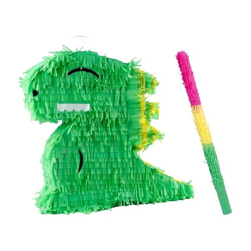 LOVIVER Dinosaurier Pinata Toy Party bevorzugt mit Stick for Celebration Holiday Fun Candy Holder Event LOVIVER Dinosaurier Pinata Toy Party bevorzugt mit Stick for Celebration Holiday Fun Candy Holder Event von LOVIVER