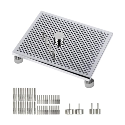 LOVIVER Drahtbiegevorrichtung, Looping-Set, 30 Metallstifte, vielseitige Wickelvorrichtung zum Selbermachen, Biegebrett für Anfänger beim Schmuckdesign, LOVIVER Drahtbiegevorrichtung, Looping-Set, 30 Metallstifte, vielseitige Wickelvorrichtung zum Selbermachen, Biegebrett für Anfänger beim Schmuckdesign, von LOVIVER