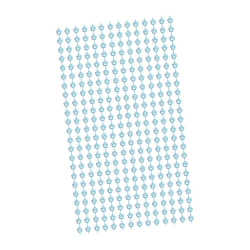 LOVIVER Hundepfoten Fringe Vorhang Hintergrund 1MX2M Hintergrund Haustiermotivparty Dekoration Foto Requisite für Schlafzimmer Wohnzimmer Hochzeit, Gold Und Blau von LOVIVER