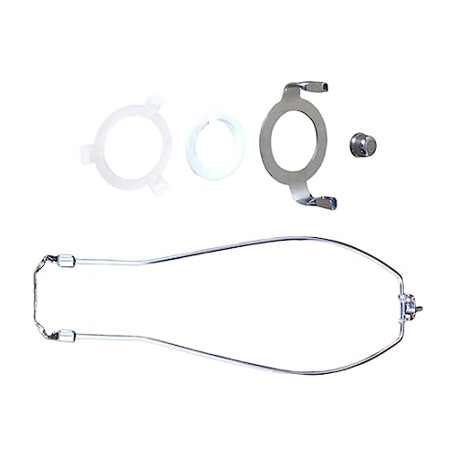 LOVIVER Lampenharfe, Lampenschirm, Harfe, abnehmbare Tisch-/Stehleuchte, Hardware-, Lampenschirmhalterung, Halterung, Halterung, Lampenharfen-Set, 12" LOVIVER Lampenharfe, Lampenschirm, Harfe, abnehmbare Tisch-/Stehleuchte, Hardware-, Lampenschirmhalterung, Halterung, Halterung, Lampenharfen-Set, 12" von LOVIVER