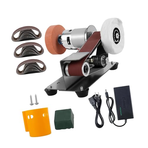 LOVIVER Mini Gürtelschleiferbankschleifer Schleifmaschine für Metallholz DIY LOVIVER Mini Gürtelschleiferbankschleifer Schleifmaschine für Metallholz DIY von LOVIVER