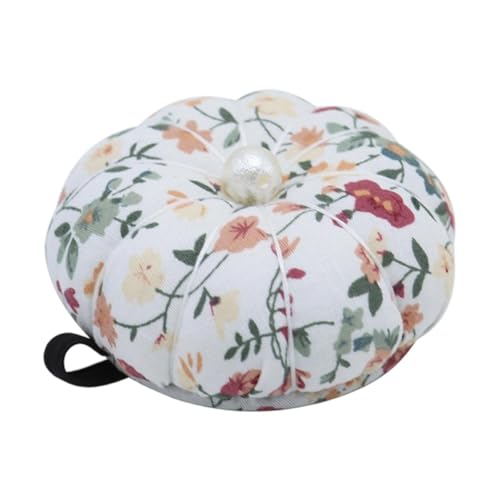 LOVIVER Nadelkissen für Handgelenk, praktischer, praktischer Nähnadelhalter in Kürbisform für Handarbeiten, Nähen, Basteln, Stricken, Florales Weiß LOVIVER Nadelkissen für Handgelenk, praktischer, praktischer Nähnadelhalter in Kürbisform für Handarbeiten, Nähen, Basteln, Stricken, Florales Weiß von LOVIVER