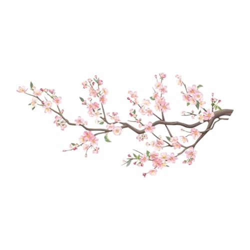 LOVIVER Pfirsichblütenzweig Wandaufkleber Springblüten Wandtaste Home Dekoration PVC Abnehmbar für Wohnzimmer Schlafzimmer LOVIVER Pfirsichblütenzweig Wandaufkleber Springblüten Wandtaste Home Dekoration PVC Abnehmbar für Wohnzimmer Schlafzimmer von LOVIVER