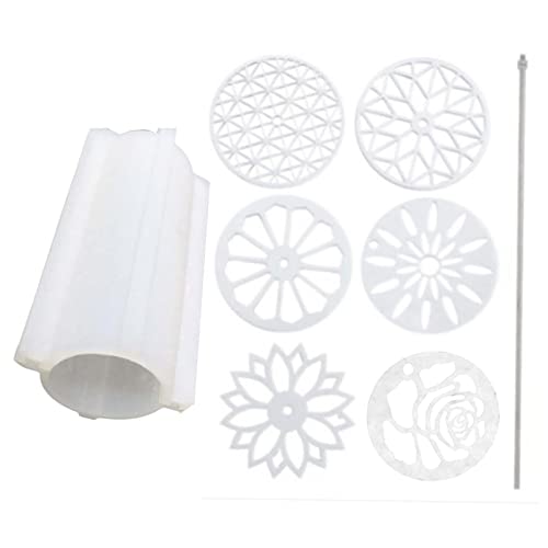 LOVIVER Seifenform, Silikonform mit langem, Kaleidoskop durch Designs, reißfest, für Weihnachtshandwerk, Seife, Dekorationen, von LOVIVER