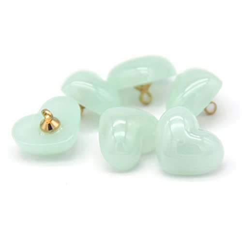 Bastelperlenknöpfe, Perlenknöpfe, süße bunte Bonbonperlenknöpfe for Kleidung, Hemd, Kleid, handgefertigtes dekoratives DIY-Nähzubehör, Grau, 15 mm, 20 Stück (Blau, 20 mm, 10 Stück)(Green,15mm 20pcs) Bastelperlenknöpfe, Perlenknöpfe, süße bunte Bonbonperlenknöpfe for Kleidung, Hemd, Kleid, handgefertigtes dekoratives DIY-Nähzubehör, Grau, 15 mm, 20 Stück (Blau, 20 mm, 10 Stück)(Green,15mm 20pcs) von LOYKZCT