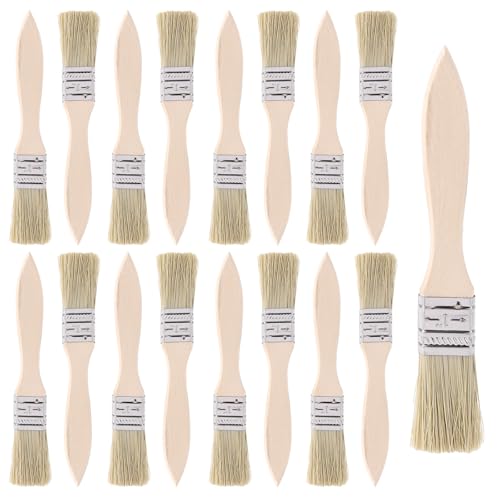 LOYORTY 100 Stück Splitter-Pinsel, 2,5 cm Pinsel, Naturborsten-Malpinsel für Farben, Flecken, Lacke, Klebstoffe und Gesso LOYORTY 100 Stück Splitter-Pinsel, 2,5 cm Pinsel, Naturborsten-Malpinsel für Farben, Flecken, Lacke, Klebstoffe und Gesso von LOYORTY