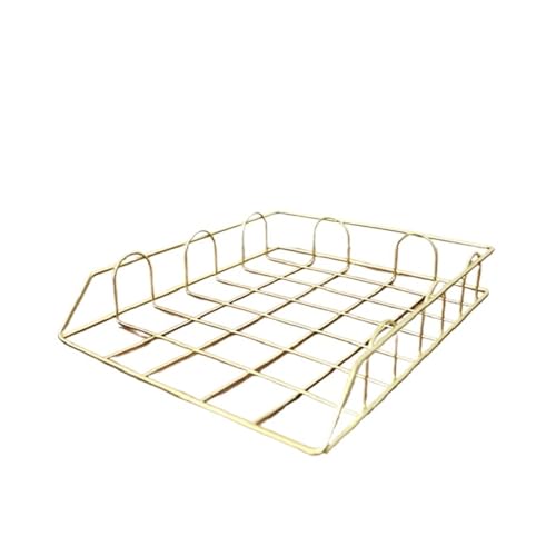 LPACXBYD 1 Stück Metall stapelbare Papierablage Schreibtisch-Organizer Gold Metall Briefablagen for Aktenpapier-Organizer Schreibtisch-Organizer Für die Aufbewahrung von Dokumenten LPACXBYD 1 Stück Metall stapelbare Papierablage Schreibtisch-Organizer Gold Metall Briefablagen for Aktenpapier-Organizer Schreibtisch-Organizer Für die Aufbewahrung von Dokumenten von LPACXBYD