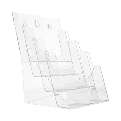 LPACXBYD 1 Stück mehrstufiger Literatur-Schreibtisch-Aktenhalter, transparenter Präsentationsständer, Datei-Desktop-Halter Für die Aufbewahrung von Dokumenten LPACXBYD 1 Stück mehrstufiger Literatur-Schreibtisch-Aktenhalter, transparenter Präsentationsständer, Datei-Desktop-Halter Für die Aufbewahrung von Dokumenten von LPACXBYD