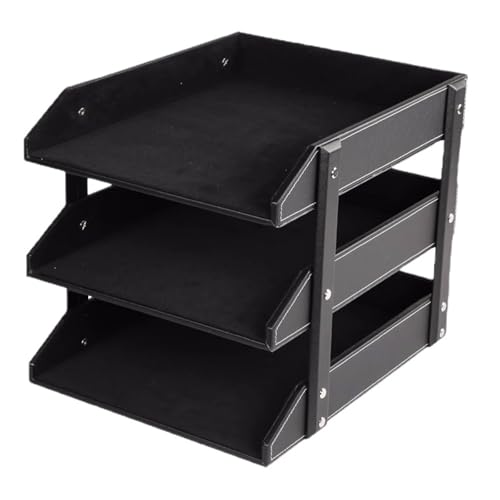 LPACXBYD A4-Dokumentenablage, Aktenorganisator, Schreibtisch, PU-Leder for Büro Für die Aufbewahrung von Dokumenten(Type2) von LPACXBYD