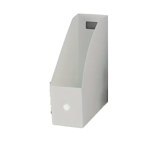 LPACXBYD Desktop-Dateiordner, Buch, Zeitschriftenhalter, Schreibtisch, Dokument, Papier, vertikale Aufbewahrung, Organizer, Ständer, Regal Für die Aufbewahrung von Dokumenten(White) von LPACXBYD