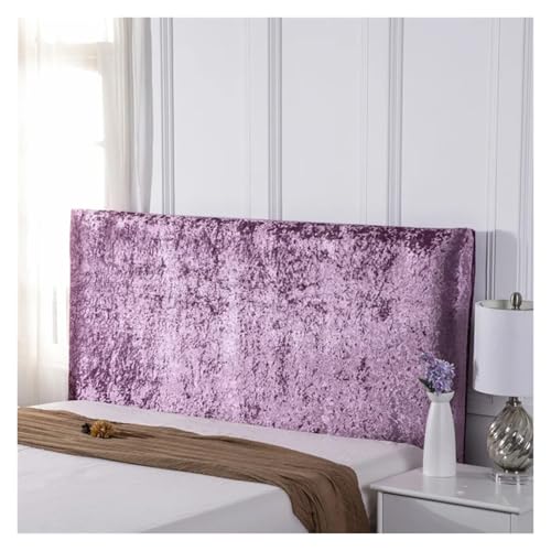 LPACXBYD Elastischer All-Inclusive-Bettkopfteilbezug, Pannesamt, rutschfeste Kopfteilbezüge, Bettrückenschutzbezug Zum Schutz des Kopfteils des Bettes(Color 5,1.6 Meter) von LPACXBYD