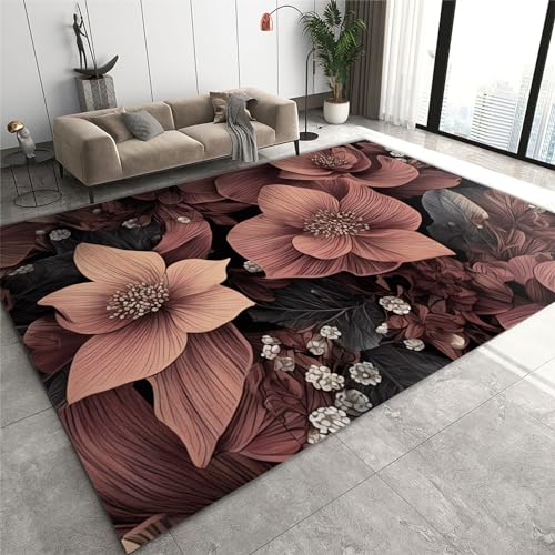 Rutschhemmende Pads Wohnzimmerteppich, Teppich aus Granit, Achat, Schwarz, Weiß und Gold, moderne geometrische rutschfeste Mikrofaser-Fußmatten, maschinenwaschbarer Teppich for Waschküche und Badezimm Rutschhemmende Pads Wohnzimmerteppich, Teppich aus Granit, Achat, Schwarz, Weiß und Gold, moderne geometrische rutschfeste Mikrofaser-Fußmatten, maschinenwaschbarer Teppich for Waschküche und Badezimm von LPAGOLMIX