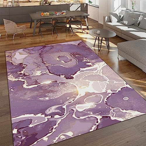 Rutschhemmende Pads Wohnzimmerteppich, Teppich mit rosa-weiß-grauen Nähten, luxuriöse rutschfeste Mikrofaser-Fußmatten im Retro-Stil, maschinenwaschbarer Teppich for das Badezimmer in der Waschküche(S Rutschhemmende Pads Wohnzimmerteppich, Teppich mit rosa-weiß-grauen Nähten, luxuriöse rutschfeste Mikrofaser-Fußmatten im Retro-Stil, maschinenwaschbarer Teppich for das Badezimmer in der Waschküche(S von LPAGOLMIX