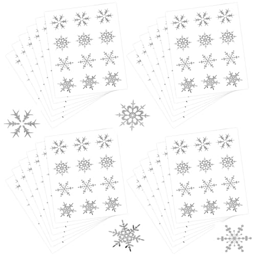 LPAMABA 24 Blatt Schneeflocke Weihnachten Silber Schneeflocken Christmas Rund für Weihnachtdeko Geschenkbox Geschentüten Fenster Selbstklebend Aufkleber LPAMABA 24 Blatt Schneeflocke Weihnachten Silber Schneeflocken Christmas Rund für Weihnachtdeko Geschenkbox Geschentüten Fenster Selbstklebend Aufkleber von LPAMABA