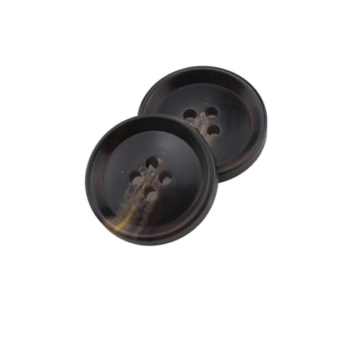 Knöpfe aus Kunstharz, 4 Löcher, Nähzubehör, Größe komplett für Kleidung, dekorative Kunststoffknöpfe, handgefertigt, DIY (3, 20 Stück, 15 mm), 20 Stück von LPNGTNG