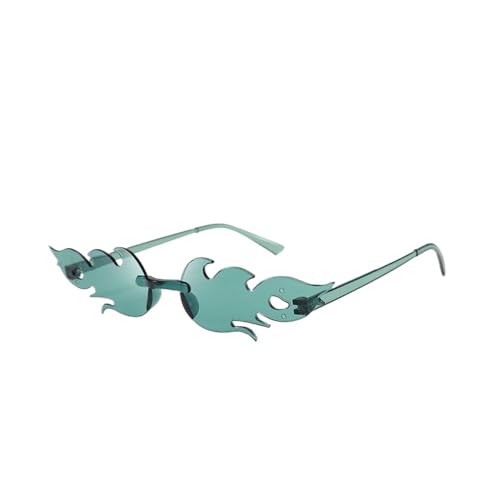 LPNGTNG Sonnenbrille für Damen, trendig, randlos, Metallrahmen, Sonnenbrille, Party, Cosplay, Eyewea(C20) von LPNGTNG